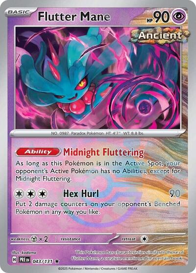 Flutter Mane (Poke Ball Pattern) - SV: Prismatic Evolutions - 043/131