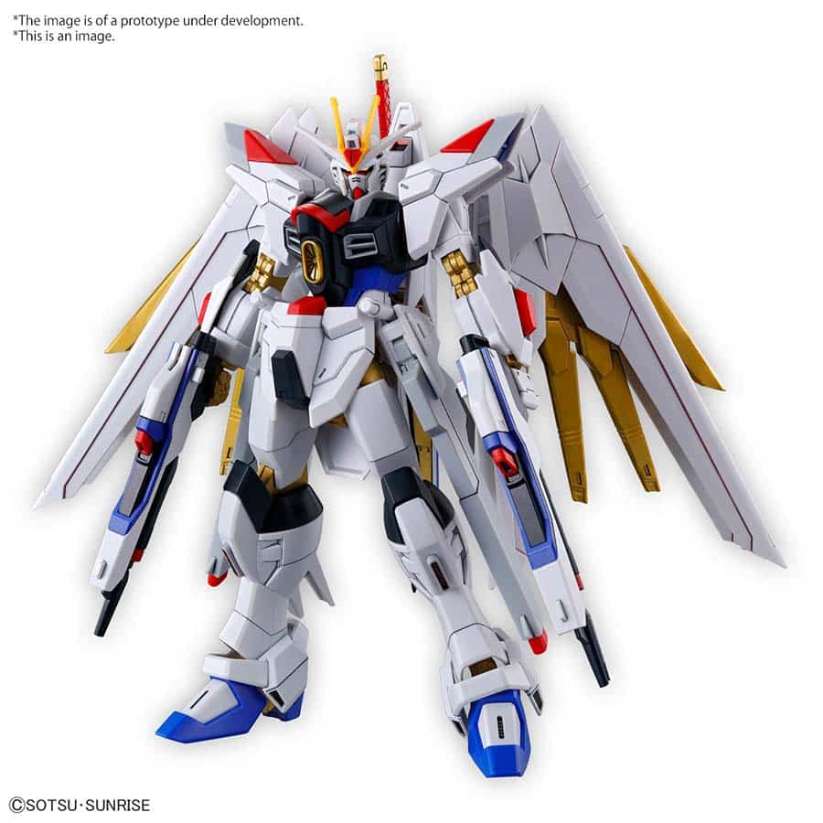 BANDAI HOBBY HGCE: GUNDAM SEED FREEDOM: MIGHTY STRIKE FREEDOM GUNDAM (1:144) (MODEL 250) (GUNPLA MODEL KIT
