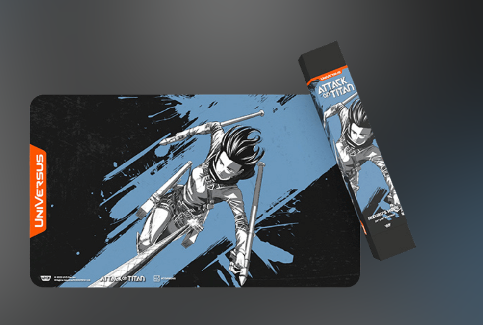 UniVersus TCG: Attack on Titan - Apocalypse "Hizuru’s Hope, Mikasa Ackerman" - Playmat