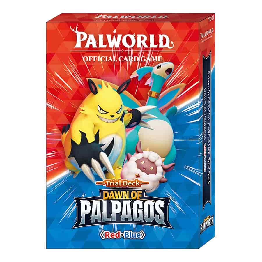 Palworld TCG: Trial Deck: Dawn of Palpagos: Blue-Red