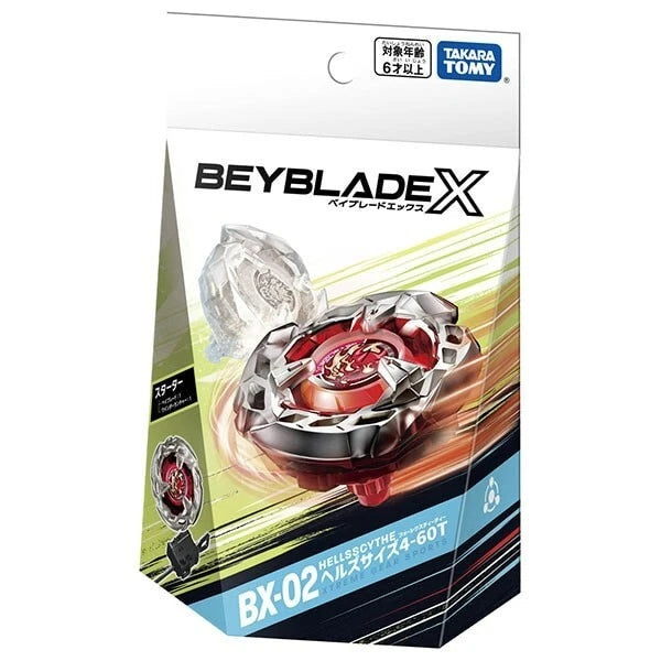 Beyblade X BX-02 Starter Hells Scythe 4-60T