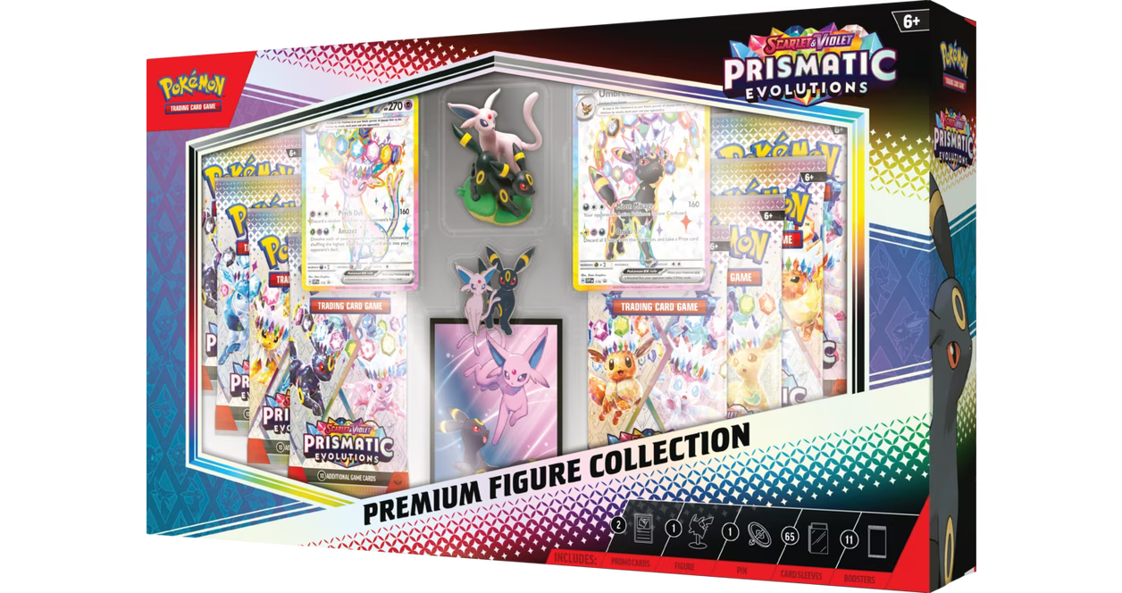 Pokemon TCG: Prismatic Evolutions Premium Figure Collection image 0