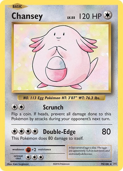 Chansey - XY - Evolutions - 70/108