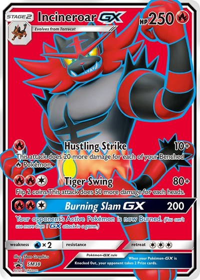 Incineroar GX - SM38 - SM Promos - SM38