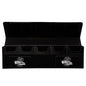HYDRA 5 COMPARTMENT DECK BOX: BLACK