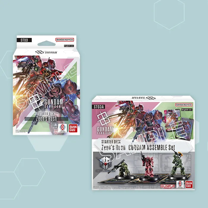 GUNDAM CARD GAME: GUNDAM ASSEMBLE STARTER SET [ST03A] image 0