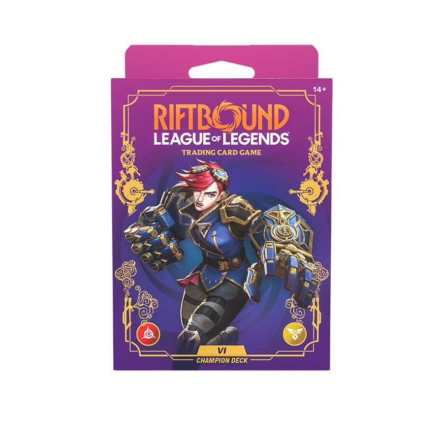 RIFTBOUND TCG: LEAGUE OF LEGENDS: SET 3 UNLEASHED CHAMPION DECK