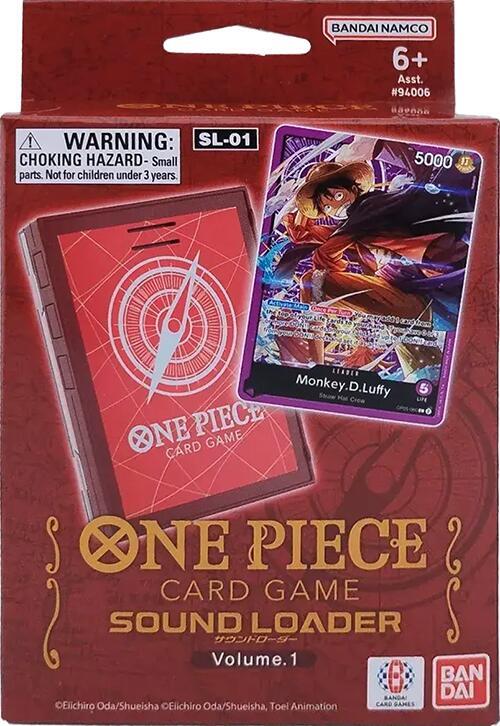 One Piece TCG: Sound Loader Vol 1: Monkey D Luffy image 0