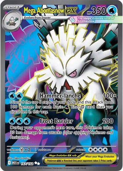 Mega Abomasnow ex - 157/132 - ME01: Mega Evolution - 157/132