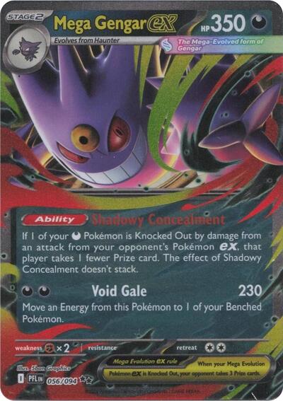 Mega Gengar ex - ME02: Phantasmal Flames - 056/094