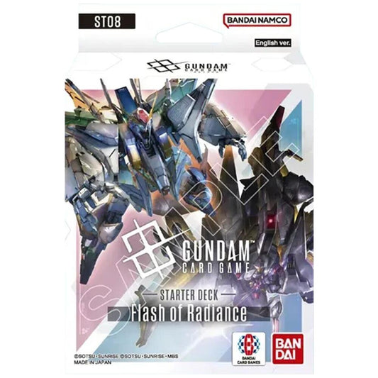 GUNDAM CARD GAME: Starter Deck 08: Flash of Radiance (Jan 2026)
