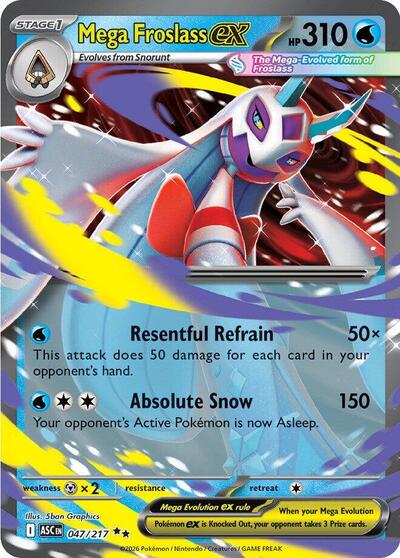 Mega Froslass ex - 047/217 - ME: Ascended Heroes - 047/217