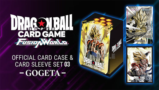 DBSFW: Offical Card Case and Sleeves set Gogeta image 0