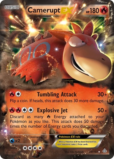 Camerupt EX - XY - Primal Clash - 29/160