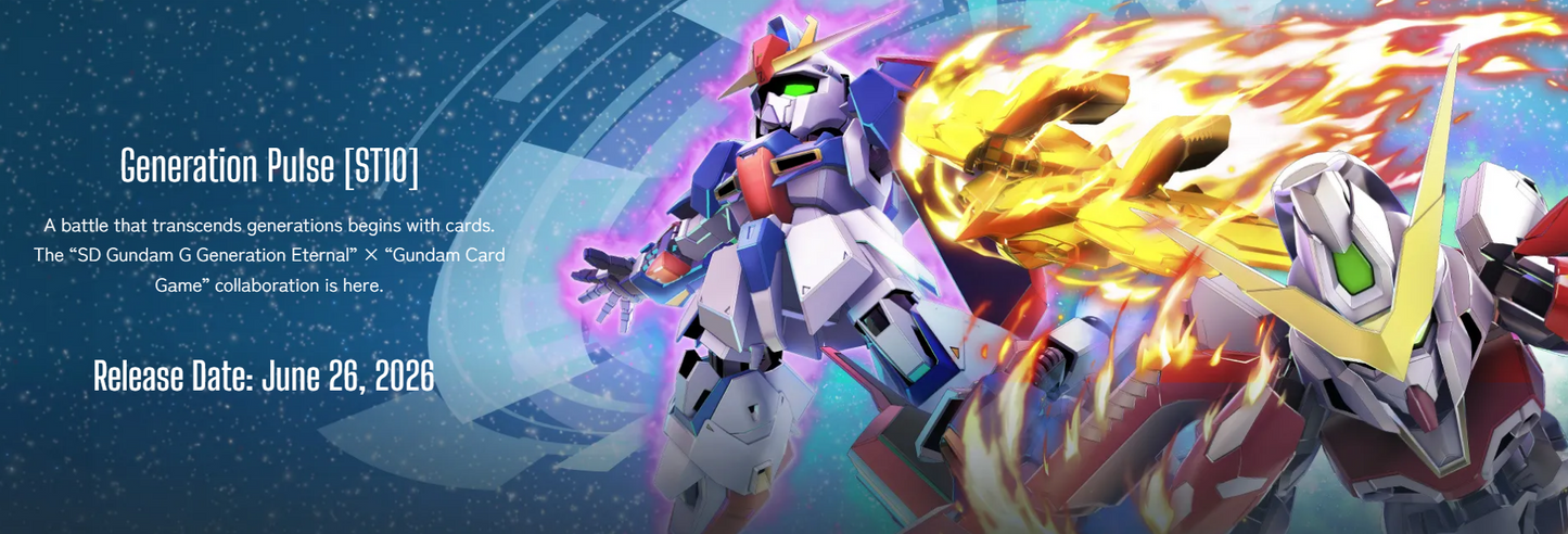 Gundam Card Game: G GENERATION ETERNAL [ST10]