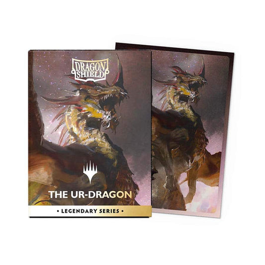 DRAGON SHIELD: MAGIC THE GATHERING: LEGENDARY SERIES: MATTE DUAL ART (STANDARD SIZE LICENSED SLEEVES): THE UR-DRAGON (100CT)