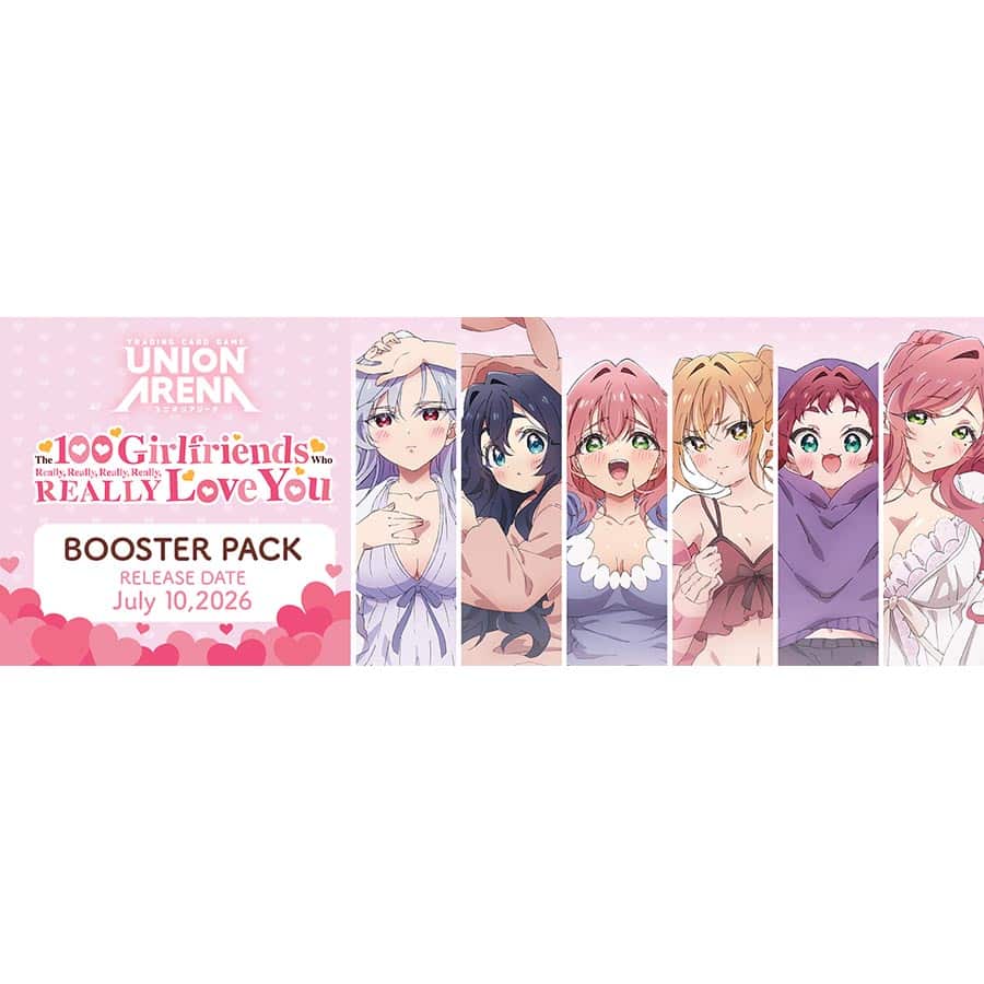 Union Arena: THE 100 GIRLFRIENDS WHO REALLY, REALLY, REALLY, REALLY, REALLY LOVE YOU (UE21BT) (16CT)