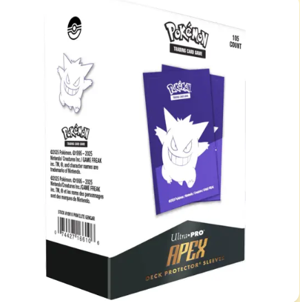 Ultra PRO Apex Sleeves Pokemon Gengar Pack image 0