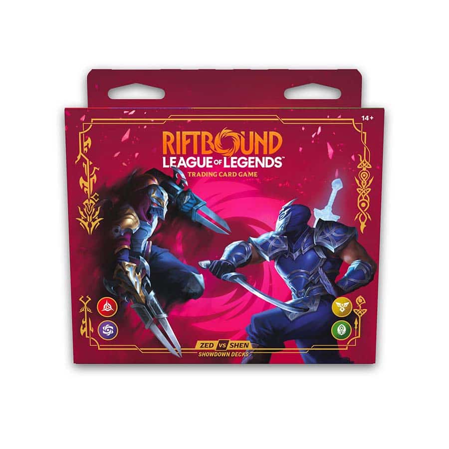 Riftbound TCG: Set 4: Vendetta Showdown Deck Zed Versus Shen