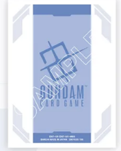 Gundam Card Game: Official Card Sleeves 01 image 1