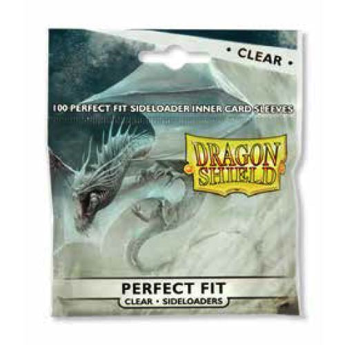DRAGON SHIELDS - PERFECT FIT SIDE LOAD 100CT PACK: CLEAR