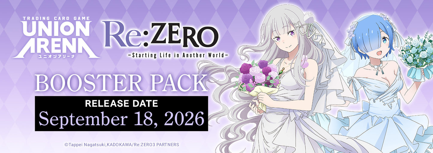 (Preorder) Union Arena: RE:Zero Starting life in a new world