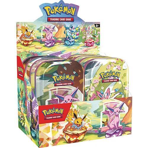 Pokemon Prismatic Evolutions Mini Tin