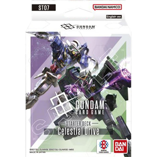 GUNDAM CARD GAME: Starter Deck 07: Celestial Drive (Jan 2026)