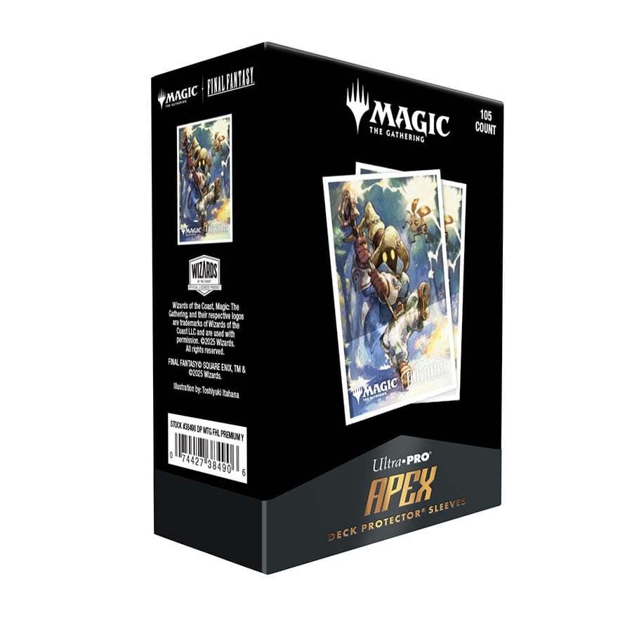 ULTRA PRO: MAGIC THE GATHERING: UNIVERSES BEYOND: FINAL FANTASY: Q4 105CT APEX DECK PROTECTOR SLEEVES PREMIUM VIVI ORNITIER