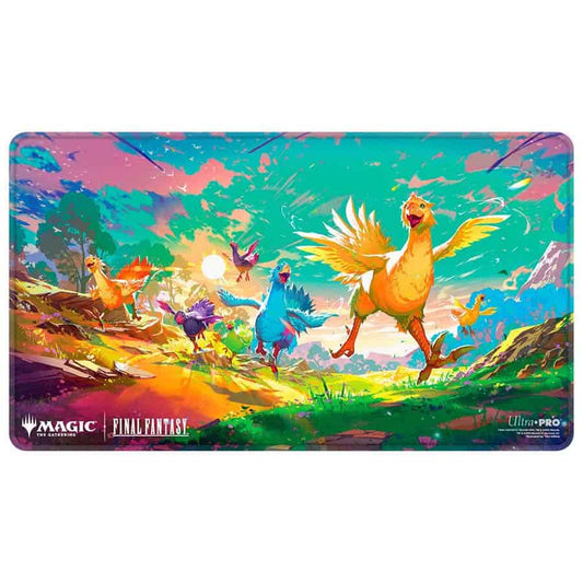 ULTRA PRO: MAGIC THE GATHERING: UNIVERSES BEYOND: FINAL FANTASY: Q4 HOLOFOIL PLAYMAT CHOCOBO