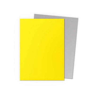 DRAGON SHIELD SLEEVES: MATTE DUAL: YELLOW AND SILVER (100CT)